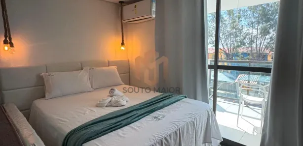 Flat com 1 Quarto para alugar, 33m² no Porto de Galinhas, Ipojuca