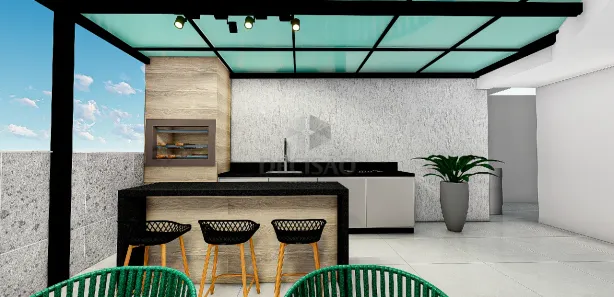 Cobertura com 2 Quartos à venda, 120m² no Caiçara-Adelaide, Belo Horizonte