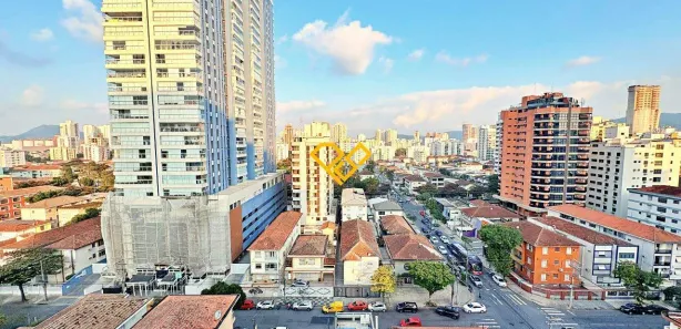 Apartamento com 2 Quartos à venda, 94m² no Aparecida, Santos
