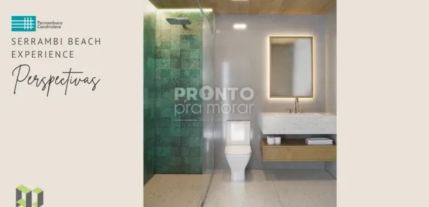 Apartamento com 1 Quarto à venda, 31m² no Centro, Ipojuca