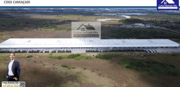 Galpão/Depósito/Armazém para alugar, 1200m² no Pólo Industrial de Camaçari, Camaçari