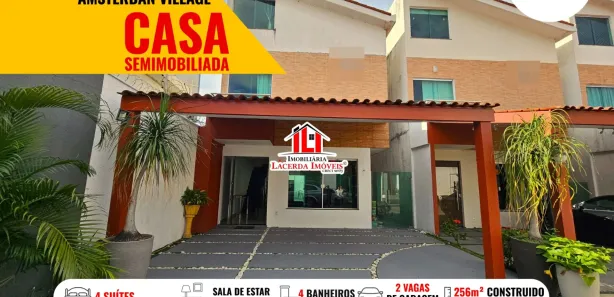 Casa de Condomínio com 4 Quartos para alugar, 256m² no Flores, Manaus