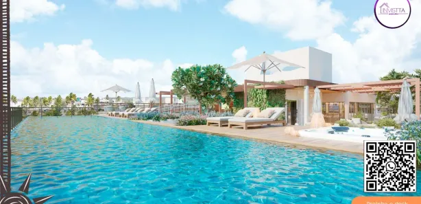 Flat com 1 Quarto à venda, 38m² no Porto de Galinhas, Ipojuca