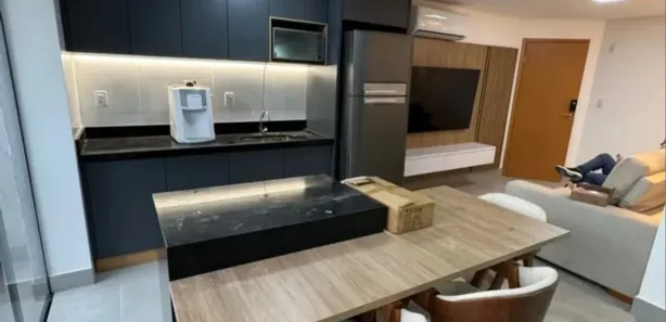 Apartamento com 2 Quartos para alugar, 60m² no Vila Rosa, Goiânia