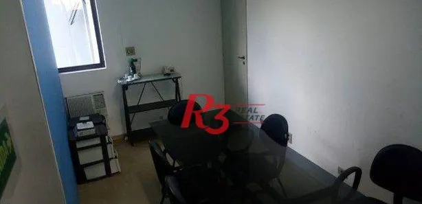 Sala Comercial para alugar, 170m² no Vila Belmiro, Santos