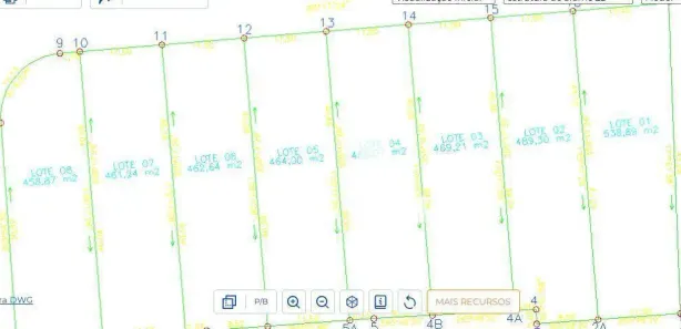 Lote/Terreno à venda, 463m² no Centro, Mineiros do Tietê