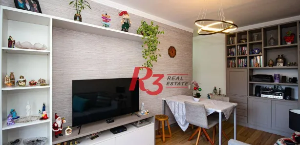 Apartamento com 1 Quarto à venda, 58m² no Boqueirão, Santos