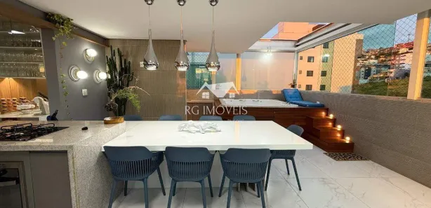 Cobertura com 4 Quartos à venda, 163m² no Diamante (Barreiro), Belo Horizonte