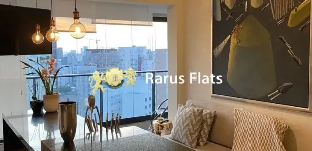 Flat com 1 Quarto para alugar, 49m² no Itaim Bibi, São Paulo