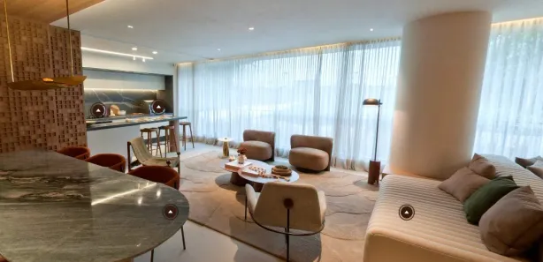 Apartamento a venda no Brooklin, 3 Dormitórios com 2 Suítes e 2 Vagas no Brooklin Novo, São Paulo