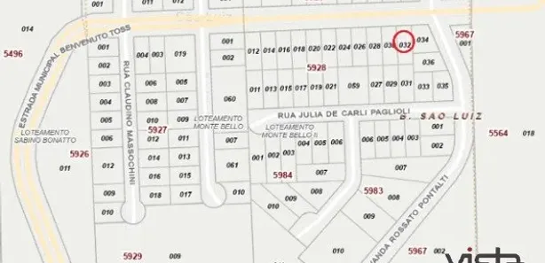 Lote/Terreno à venda, 366m² no São Luiz, Caxias do Sul