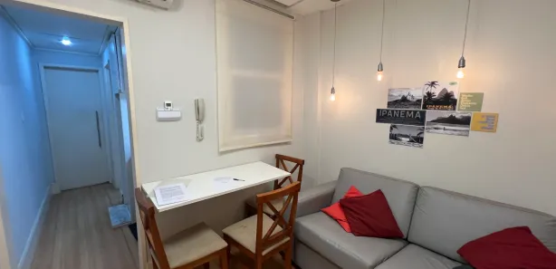 Apartamento com 1 Quarto para alugar, 38m² no Ipanema, Rio de Janeiro