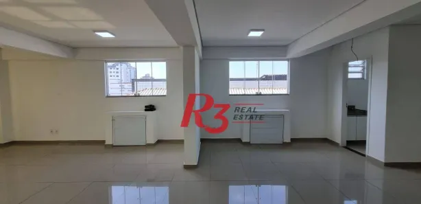 Sala Comercial para alugar, 52m² no Aparecida, Santos