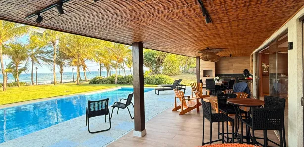 Casa de Condomínio com 5 Quartos para venda ou aluguel, 1065m² no Catu de Abrantes (Abrantes), Camaçari
