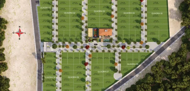 Lote/Terreno à venda, 200m² no Centro, Barreirinhas