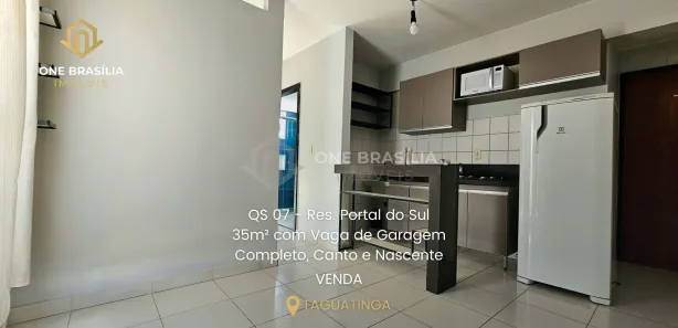 Apartamento com 1 Quarto à venda, 35m² no Areal, Brasília