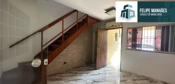Casa de Condomínio com 2 Quartos para alugar, 77m² no Moquetá, Nova Iguaçu