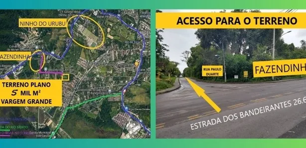 Lote/Terreno com 1 Quarto para venda ou aluguel, 5000m² no Vargem Grande, Rio de Janeiro