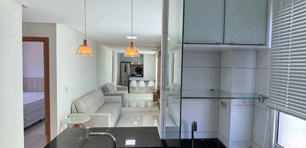Apartamento com 2 Quartos para alugar, 44m² no Centro, Lauro de Freitas