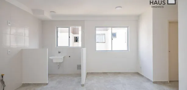Apartamento com 2 Quartos para alugar, 43m² no Jardim Iruama, Campo Largo