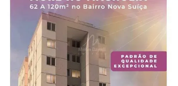 Apartamento com 2 Quartos à venda, 61m² no Nova Suíssa, Belo Horizonte