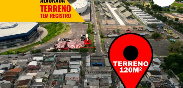Lote/Terreno à venda, 120m² no Alvorada, Manaus