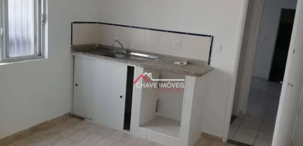 Sala Comercial para alugar, 40m² no Macuco, Santos