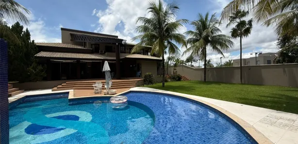 Casa de Condomínio com 4 Quartos para alugar, 535m² no Residencial Alphaville Flamboyant, Goiânia