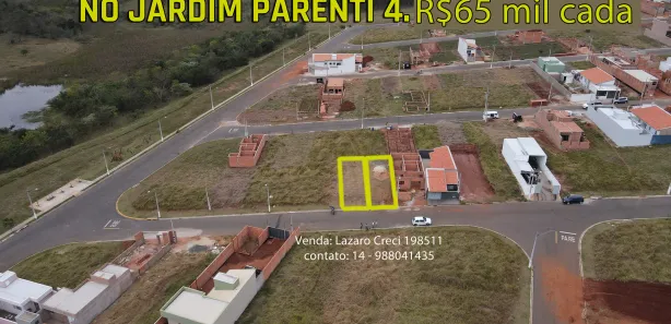 Lote/Terreno à venda, 140m² no Jardim Parenti, Itatinga