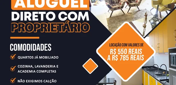 Kitnet com 1 Quarto para alugar, 27m² no Setor Sol Nascente, Goiânia