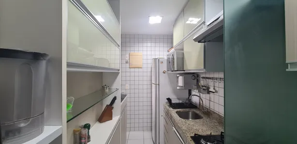 Apartamento com 2 Quartos para alugar, 56m² no Capim Macio, Natal