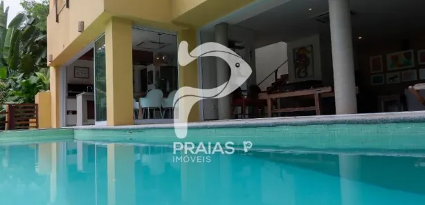 Casa de Condomínio com 5 Quartos à venda, 350m² no Balneario Praia do Perequê, Guarujá