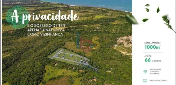 Lote/Terreno à venda, 1000m² no Trancoso, Porto Seguro