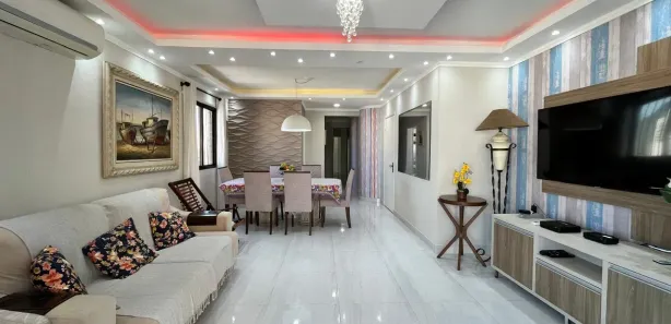 Apartamento com 3 Quartos à venda, 121m² no Vila Alzira, Guarujá