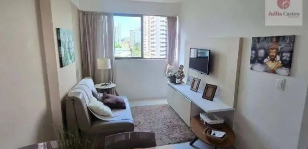 Flat com 1 Quarto para alugar, 40m² no Boa Viagem, Recife