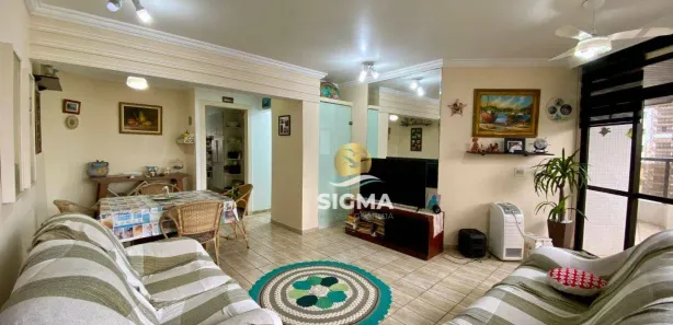 Apartamento com 3 Quartos à venda, 116m² no Vila Alzira, Guarujá