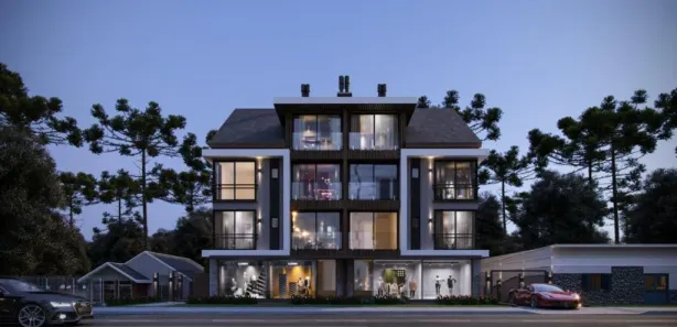 Apartamento com 1 Quarto à venda, 56m² no Bairro Lago Negro, Gramado