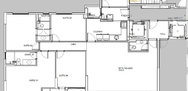 Apartamento com 4 Quartos para venda ou aluguel, 153m² no Pituba, Salvador
