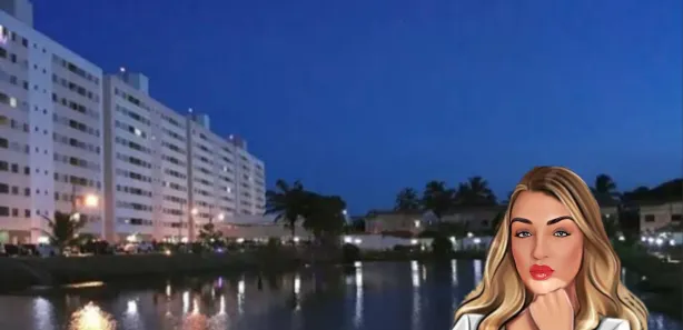 Apartamento com 2 Quartos para alugar, 55m² no Centro, Lauro de Freitas