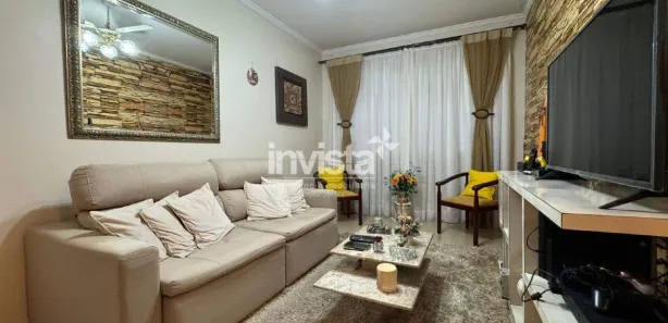 Apartamento com 2 Quartos à venda, 77m² no Encruzilhada, Santos