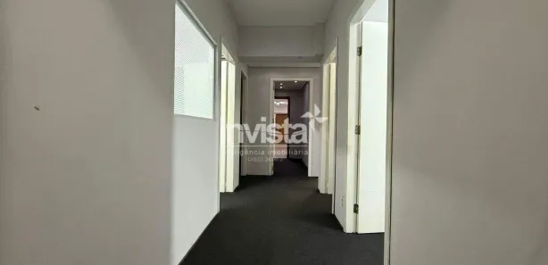 Sala Comercial para alugar, 118m² no Centro, Santos
