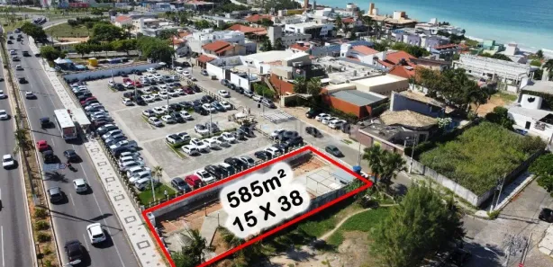 Lote/Terreno para venda ou aluguel, 585m² no Ponta Negra, Natal