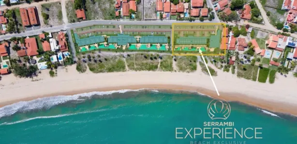 Apartamento com 1 Quarto à venda, 36m² no Ponta de Serrambi, Ipojuca