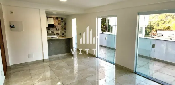 Cobertura com 2 Quartos para alugar, 95m² no Nogueira, Petrópolis
