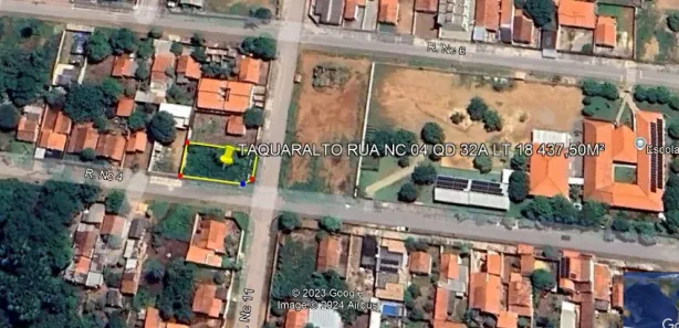 Lote/Terreno à venda, 437m² no Setor Sol Nascente (Taquaralto), Palmas