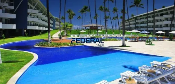 Flat com 1 Quarto à venda, 42m² no Ponta de Serrambi, Ipojuca