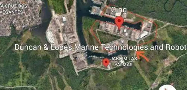 Lote/Terreno à venda, 17454m² no CING, Guarujá