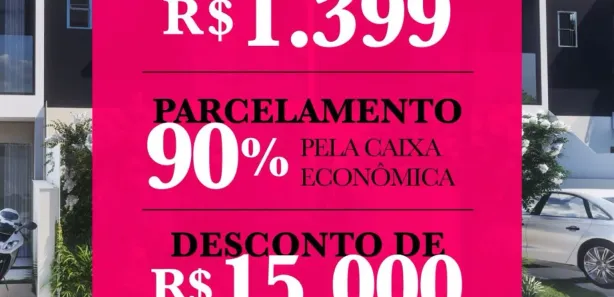 Casa de Condomínio com 3 Quartos à venda, 89m² no Colônia Santo Antônio, Manaus