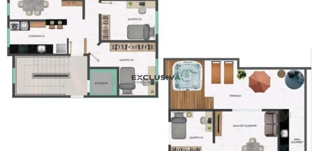 Cobertura com 4 Quartos à venda, 156m² no Dona Clara, Belo Horizonte