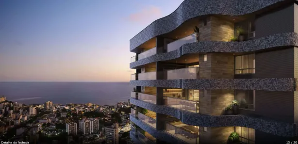 Apartamento com 4 Quartos à venda, 204m² no Horto Florestal, Salvador